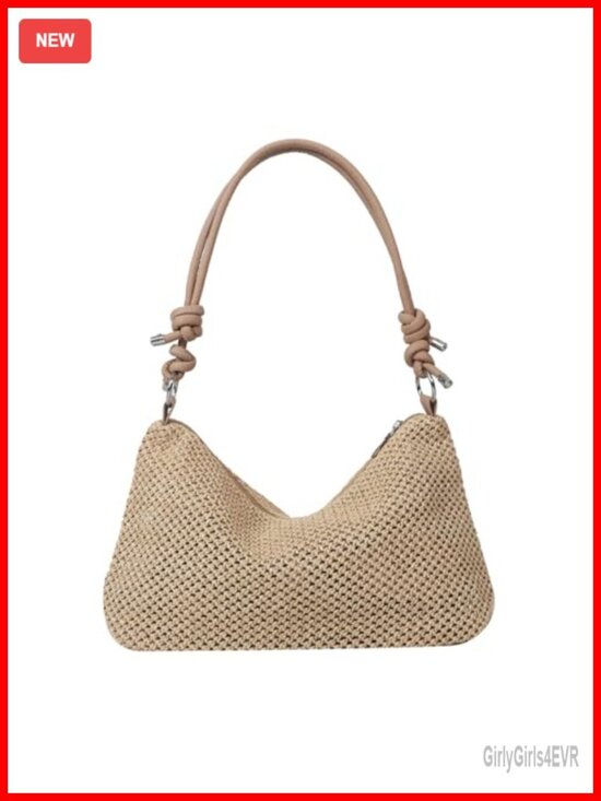 Handbags - Straw Beach Tote Bag Crossbody Bag Shoulder Bag Summer Tote
